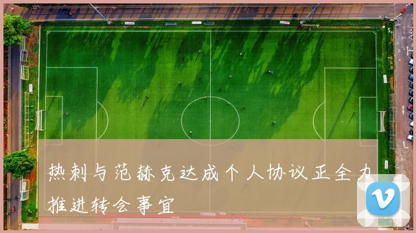 热刺与范赫克达成个人协议正全力推进转会事宜