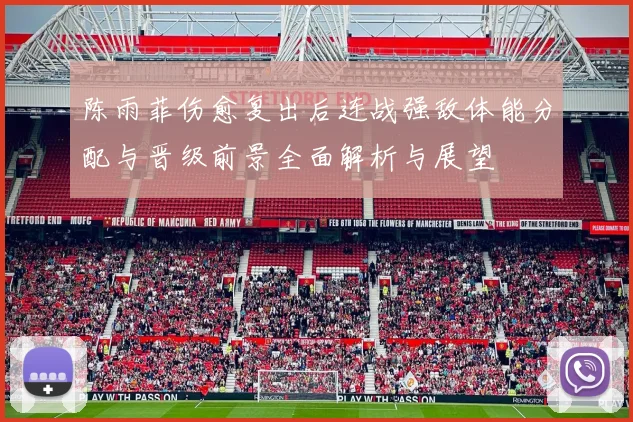 陈雨菲伤愈复出后连战强敌体能分配与晋级前景全面解析与展望